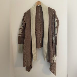 BB Dakota open front cardigan sweater